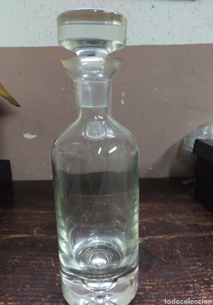 Antig&uuml;edades: Curiosa botella de cristal - Foto 3