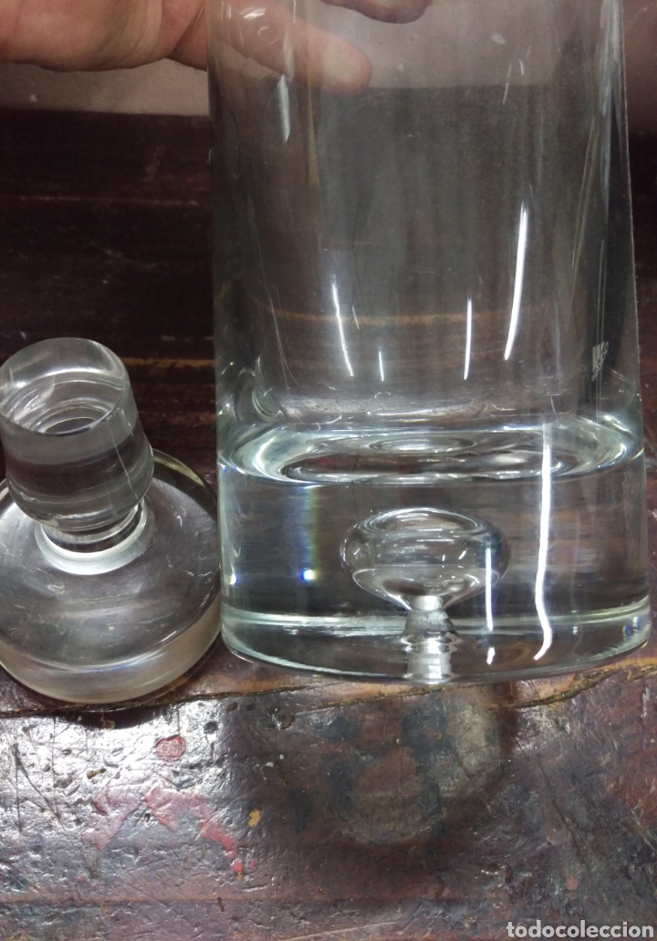 Antig&uuml;edades: Curiosa botella de cristal - Foto 4