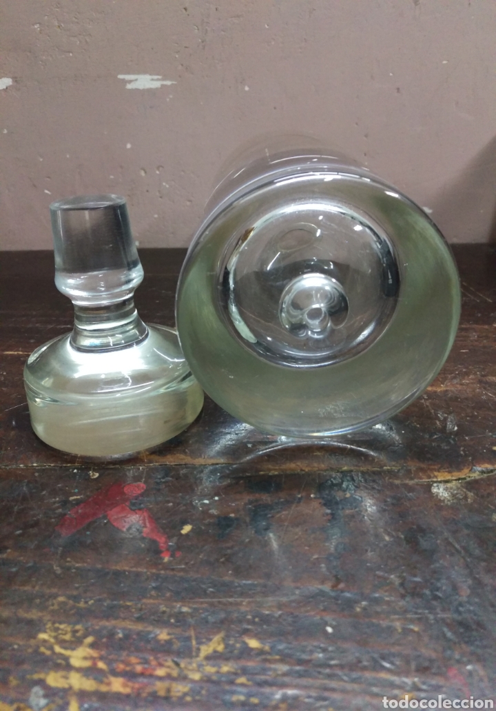 Antig&uuml;edades: Curiosa botella de cristal - Foto 5