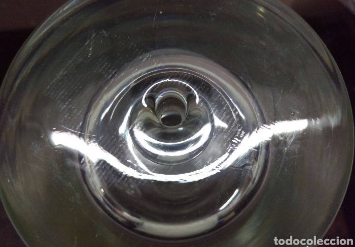Antig&uuml;edades: Curiosa botella de cristal - Foto 6
