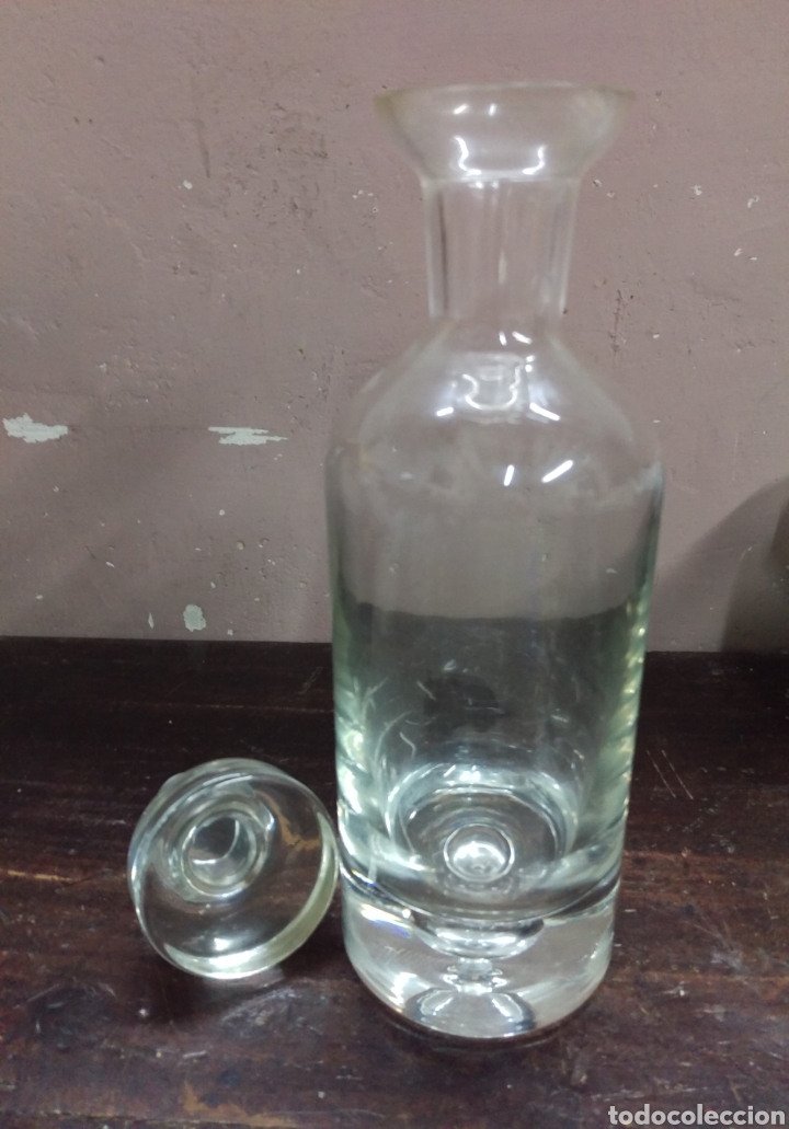 Antig&uuml;edades: Curiosa botella de cristal - Foto 8