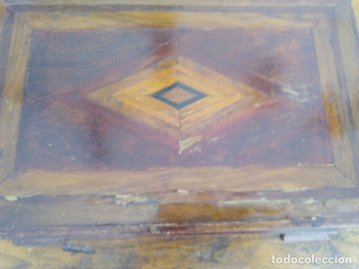 Antig&uuml;edades: ANTIGUA CAJA DE MADERA - Foto 3