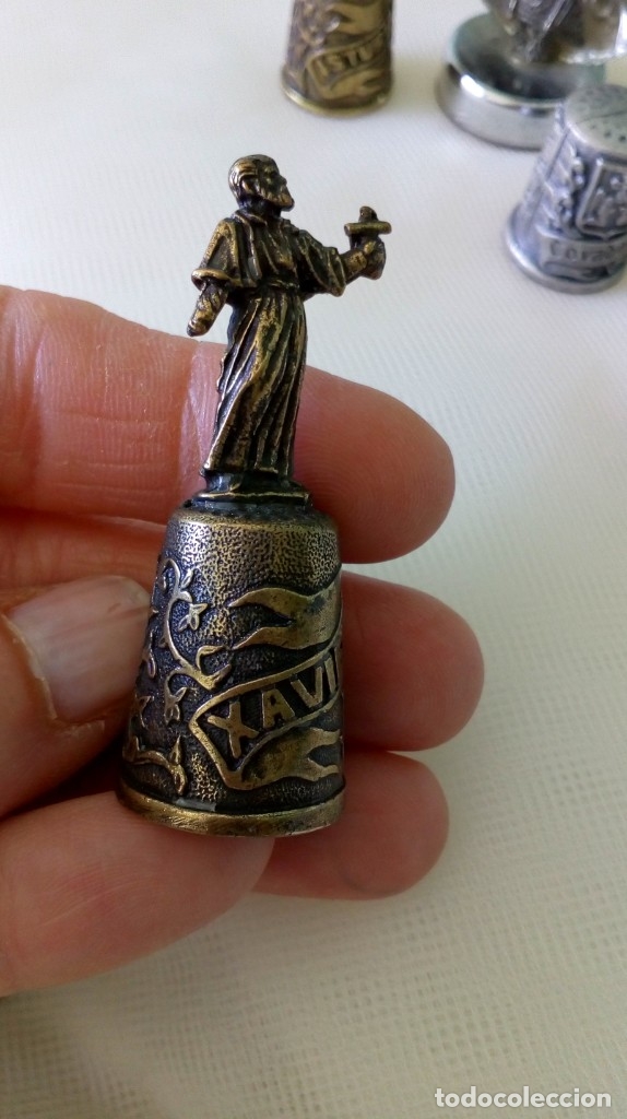 Antig&uuml;edades: LOTE DE 9 PEQUE&Ntilde;OS OBJETOS DE  SANTOS, VIRGENES.. - Foto 17