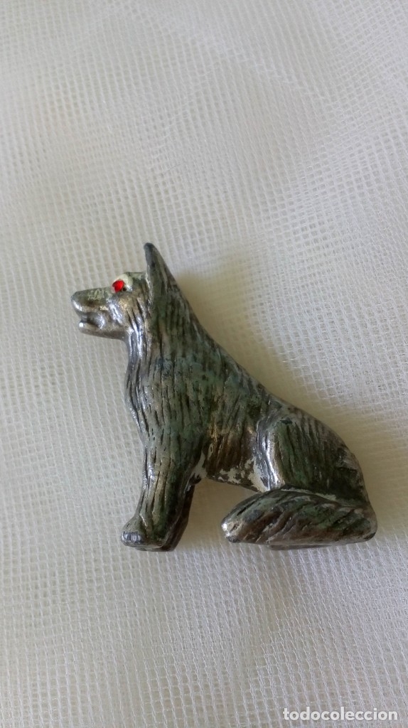 Antig&uuml;edades: Perrito plateado - Foto 1