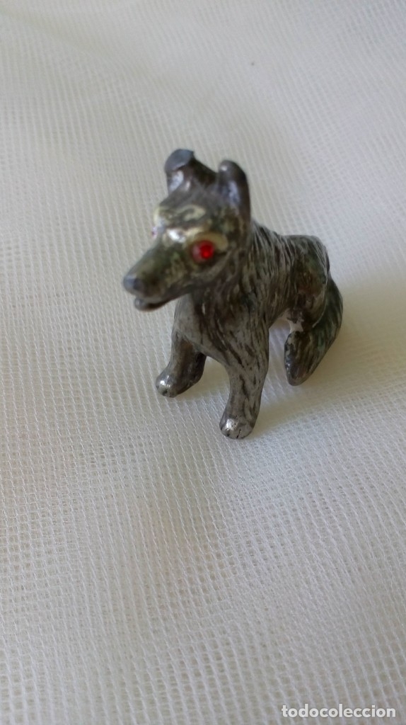 Antig&uuml;edades: Perrito plateado - Foto 3