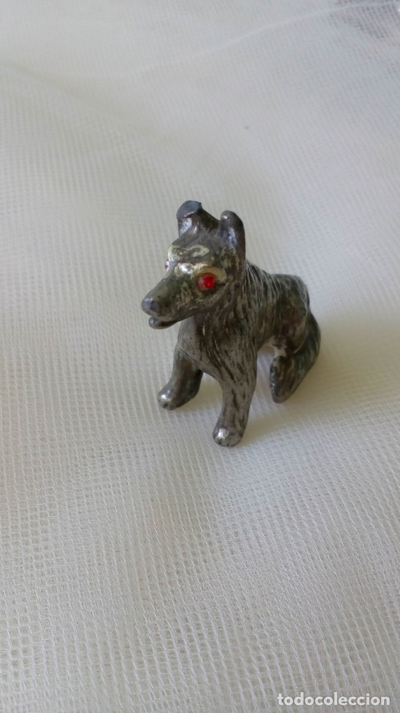 Antig&uuml;edades: Perrito plateado - Foto 4