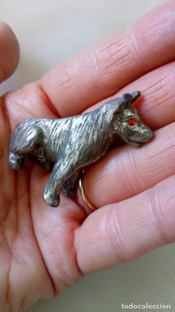 Antig&uuml;edades: Perrito plateado - Foto 7