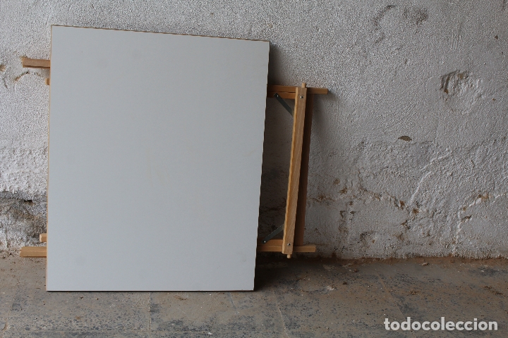 Antig&uuml;edades: mesa de madera plegable - Foto 6