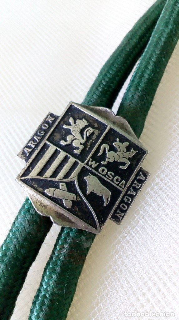 Antig&uuml;edades: CORD&Oacute;N CON ESCUDO &acute;ARAG&Oacute;N -WOSCA&acute; - Foto 2