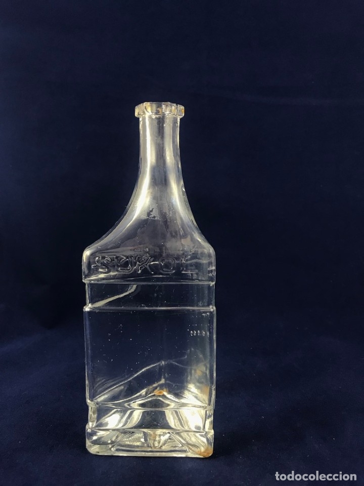 Antig&uuml;edades: RAR&Iacute;SIMA ANTIGUA BOTELLA O FRASCO TRIANGULAR SUKOL - Foto 3