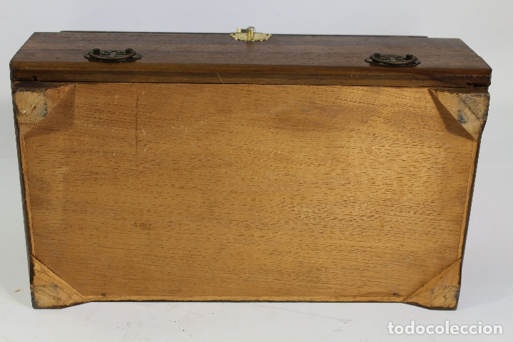 Antig&uuml;edades: caja joyero oriental - Foto 8