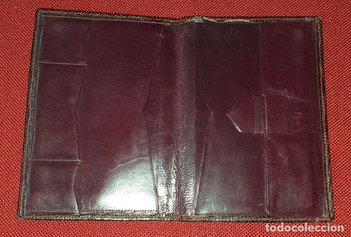 Antig&uuml;edades: CARTERA DE PIEL - Foto 2