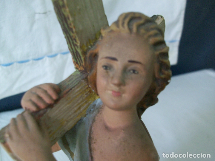 Antig&uuml;edades: NI&Ntilde;O JESUS-DE OLOT-ESTUCO - Foto 8