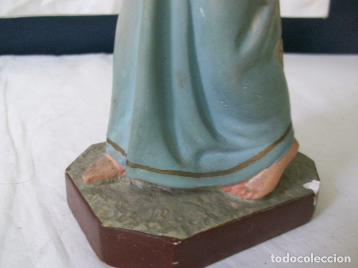 Antig&uuml;edades: NI&Ntilde;O JESUS-DE OLOT-ESTUCO - Foto 9