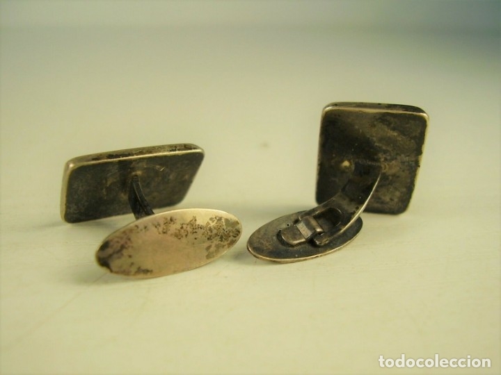Antig&uuml;edades: Gemelos en plata. 1920-1930 - Foto 2