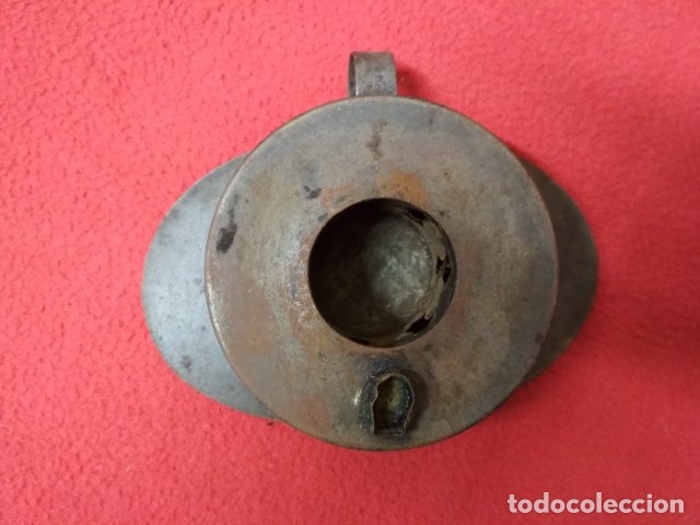 Antig&uuml;edades: ANTIGUO QUINQUE DE ACEITE EN HOJALATA - Foto 4