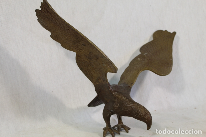 Antig&uuml;edades: aguila de bronce - Foto 1
