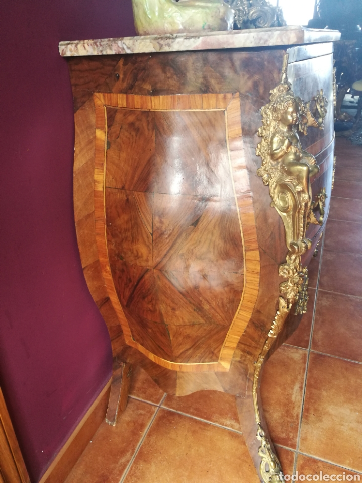 Antig&uuml;edades: C&oacute;moda Luis XV .siglo XVIII - Foto 4