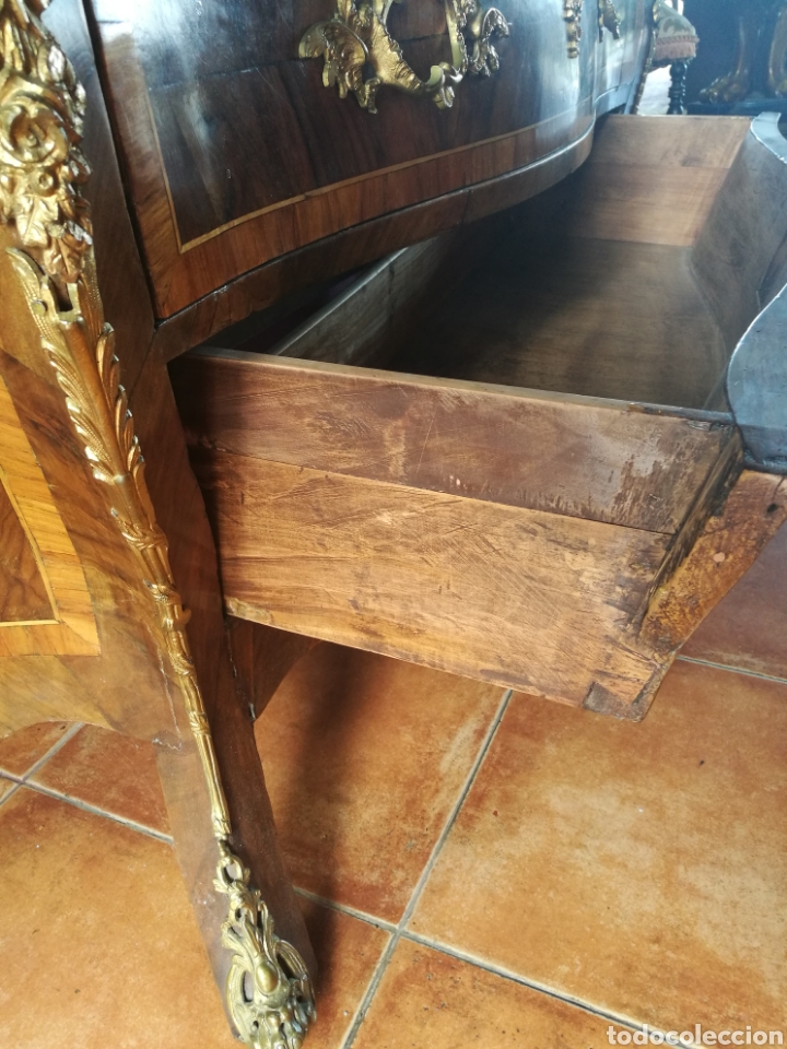 Antig&uuml;edades: C&oacute;moda Luis XV .siglo XVIII - Foto 8