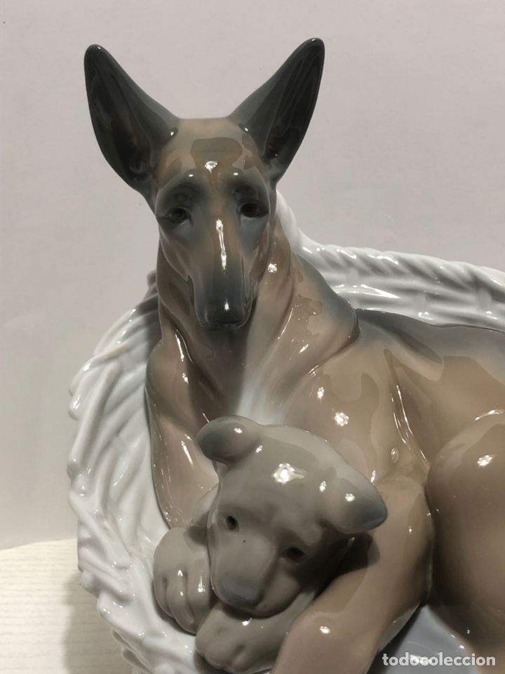 Antig&uuml;edades: REF: 01004731 &ldquo;LINDA CON SU CACHORRO&rdquo; LLADR&Oacute; - Foto 12