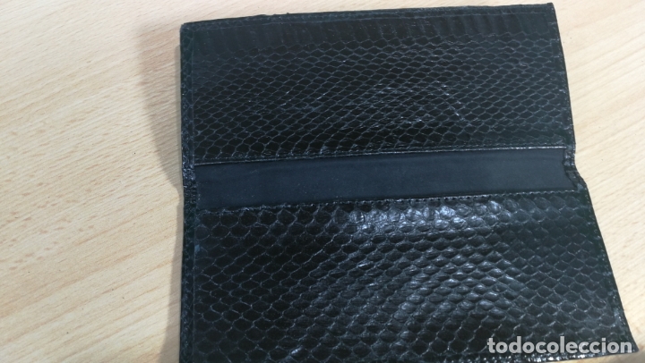 Antig&uuml;edades: MONEDERO BILLETERO DE PIEL DE COBRA - Foto 30