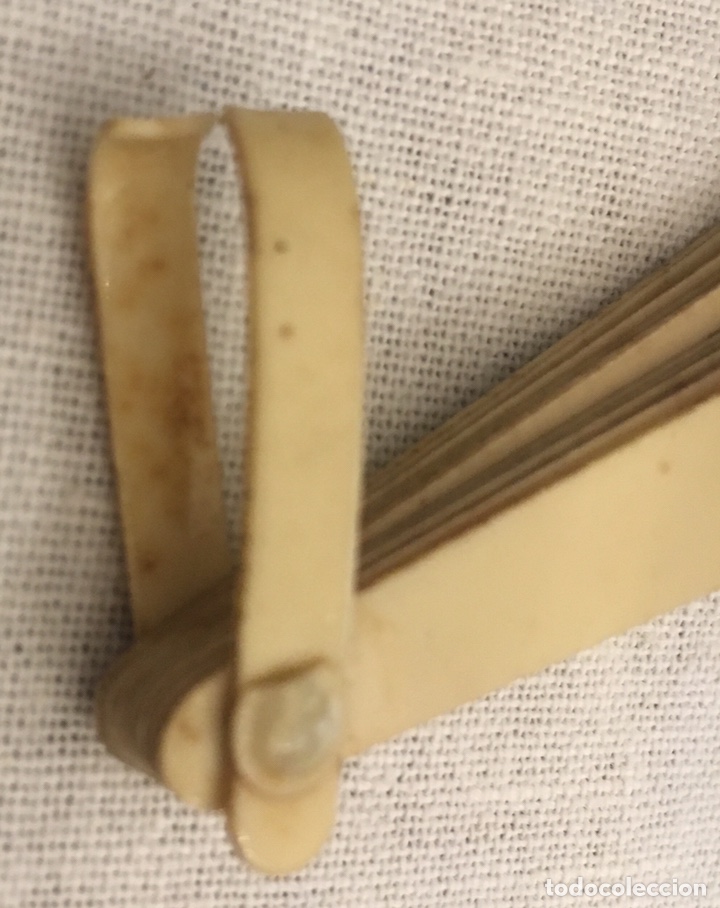 Antig&uuml;edades: PEQUE&Ntilde;O ABANICO DE CELULOIDE DE 11,5 CM - Foto 5