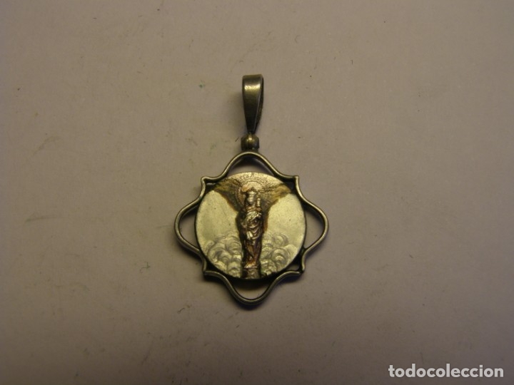 Antig&uuml;edades: Medalla religiosa Virgen del Pilar. - Foto 1