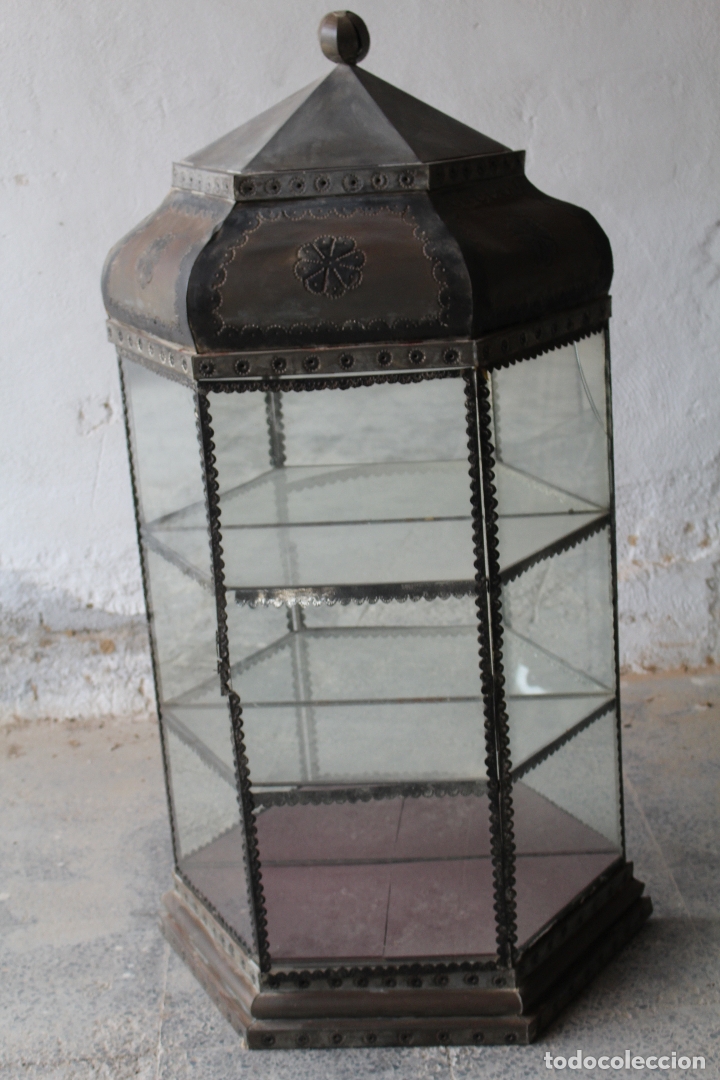 Antig&uuml;edades: vitrina vintage estilo &aacute;rabe - Foto 4