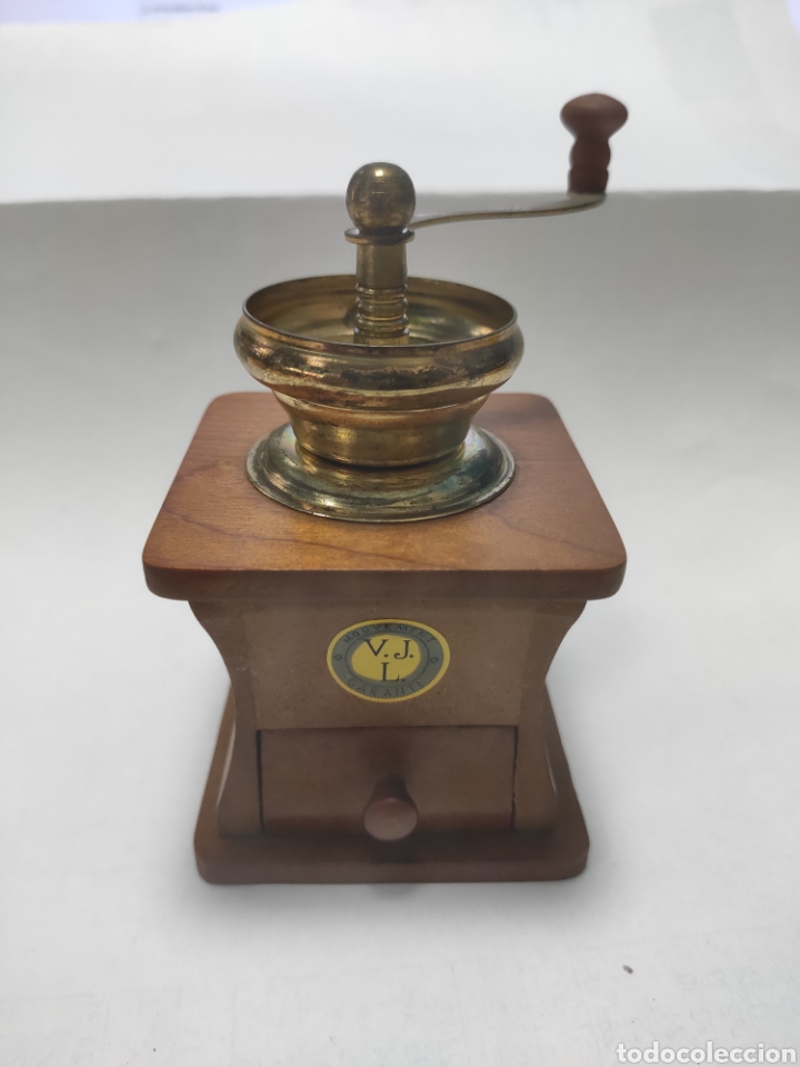 Antiguidades: Antiguo mini molinillo de caf&eacute;
