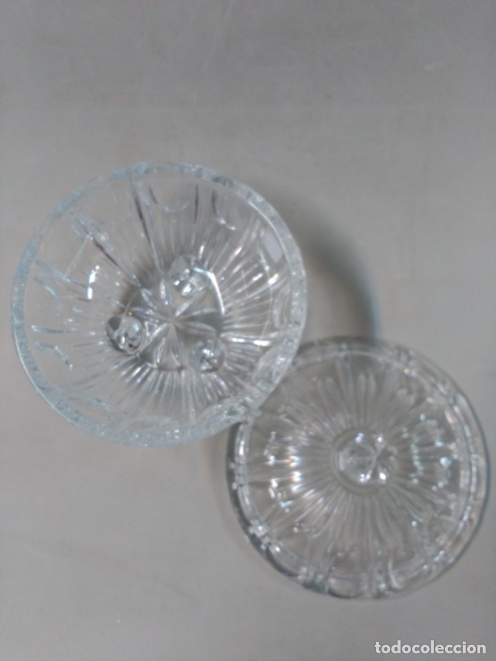 Antig&uuml;edades: BOMBONERA DE CRISTAL TALLADO - Foto 7