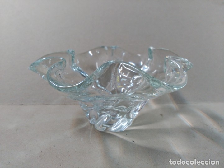 Antig&uuml;edades: FRUTERO DE CRISTAL CHECOSLOVACO - Foto 5