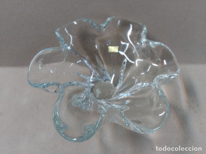 Antig&uuml;edades: FRUTERO DE CRISTAL CHECOSLOVACO - Foto 6