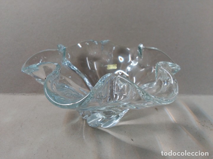 Antig&uuml;edades: FRUTERO DE CRISTAL CHECOSLOVACO - Foto 9