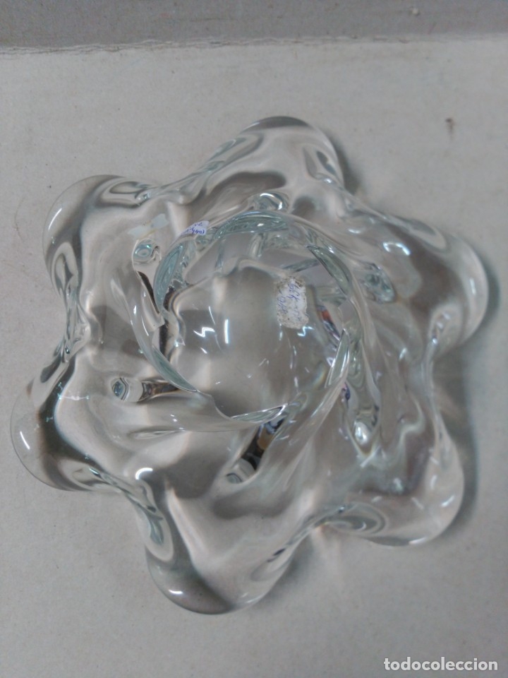 Antig&uuml;edades: FRUTERO DE CRISTAL CHECOSLOVACO - Foto 14