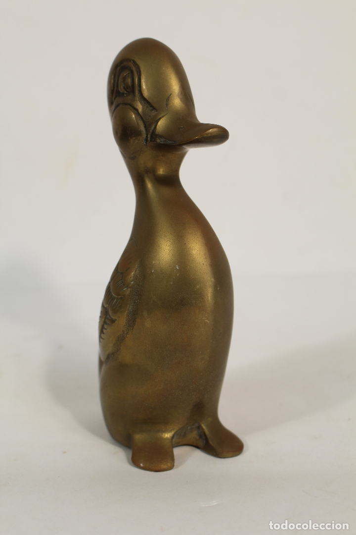 Antig&uuml;edades: figura pato bronce - Foto 2