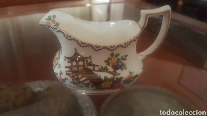 Antig&uuml;edades: Salsera antigua inglesa de 1760 - Foto 1