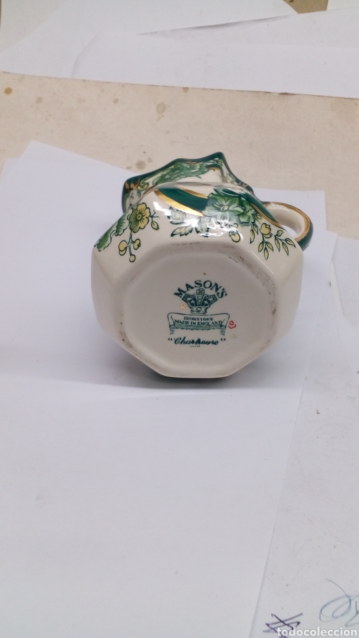 Antig&uuml;edades: Jarron de ceramica Mansons Chartreuse - Foto 2