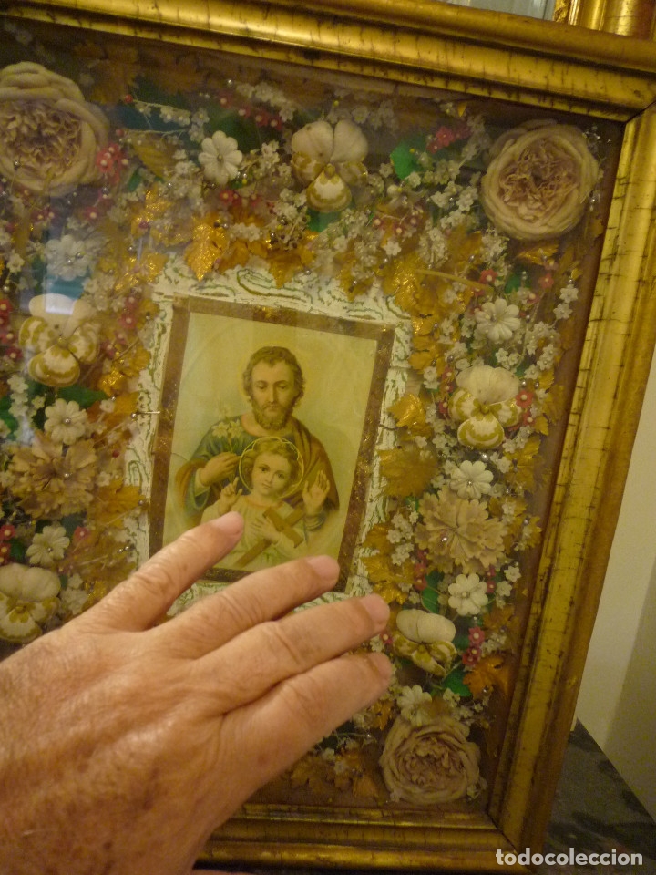 Antig&uuml;edades: Gran relicario s. XIX - Foto 8