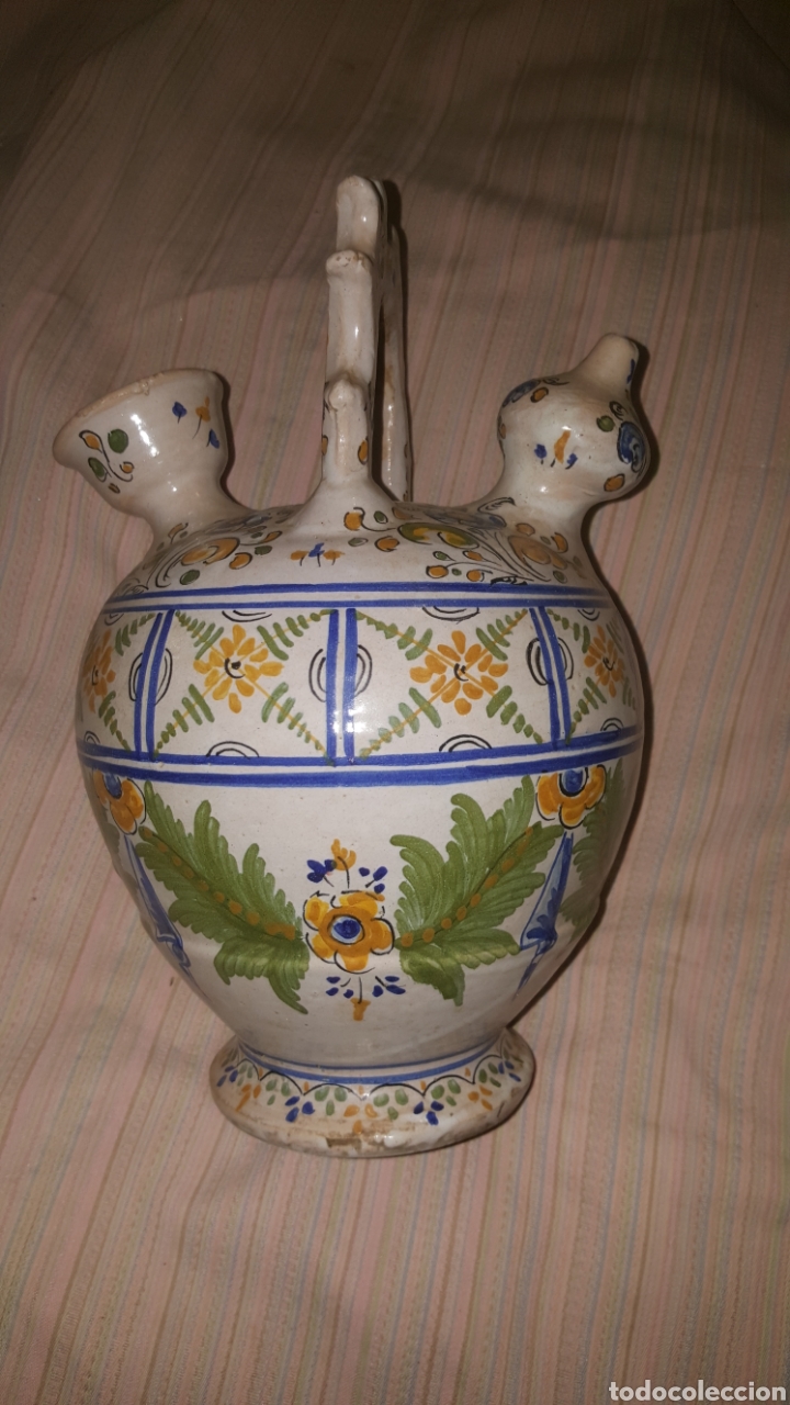 Antig&uuml;edades: botijo de Talavera SASO - Foto 2