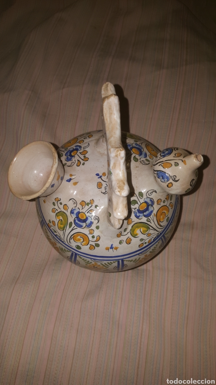Antig&uuml;edades: botijo de Talavera SASO - Foto 3