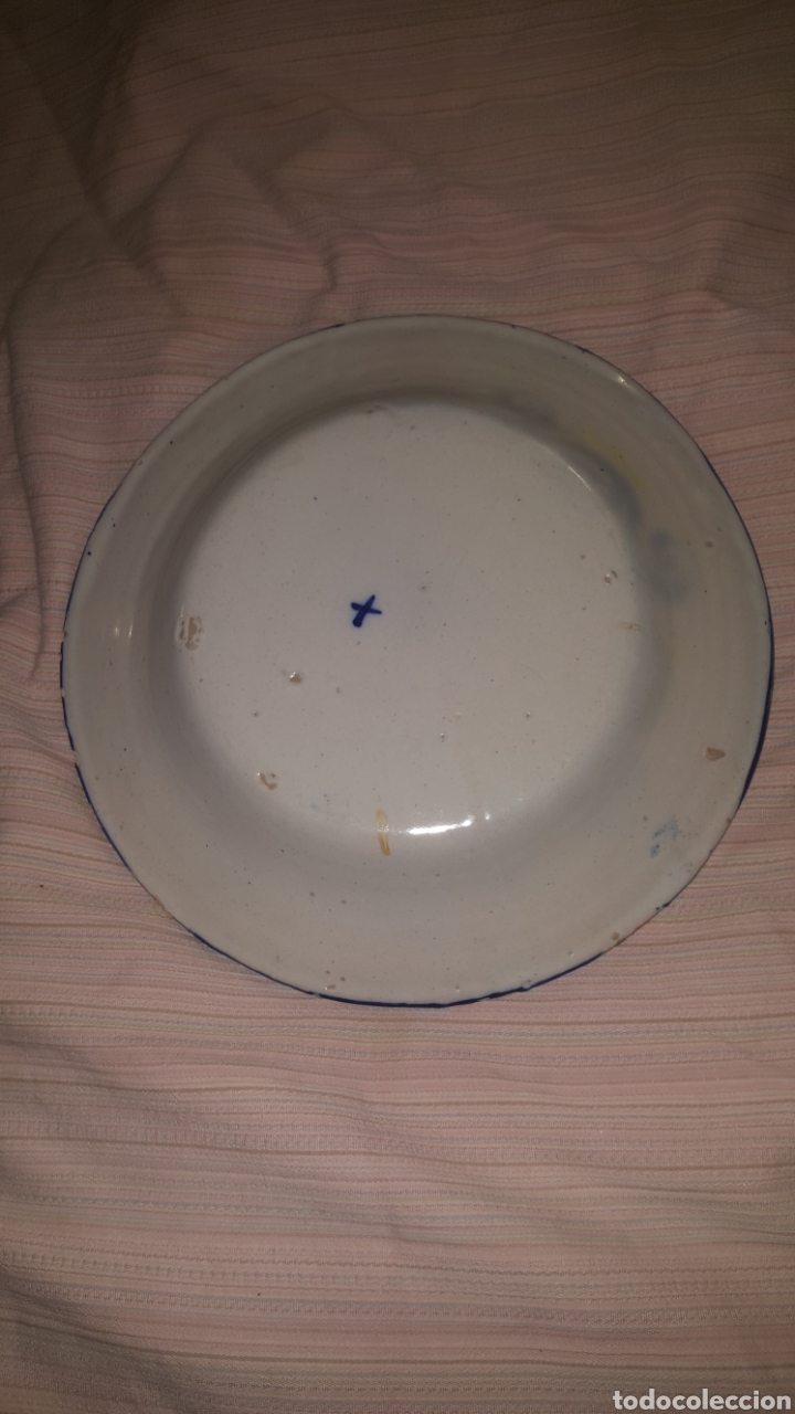 Antig&uuml;edades: plato de Talavera de la reina - Foto 2