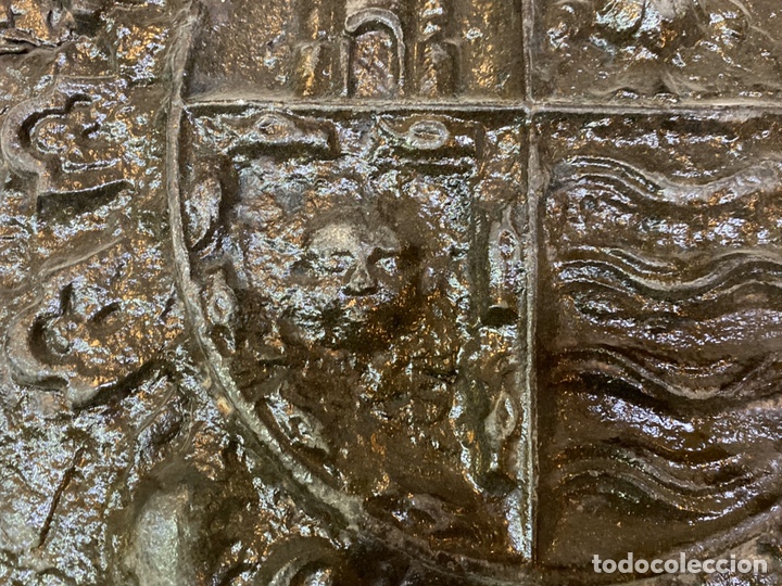Antig&uuml;edades: ESCUDO HIERRO FUNDIDO - Foto 2