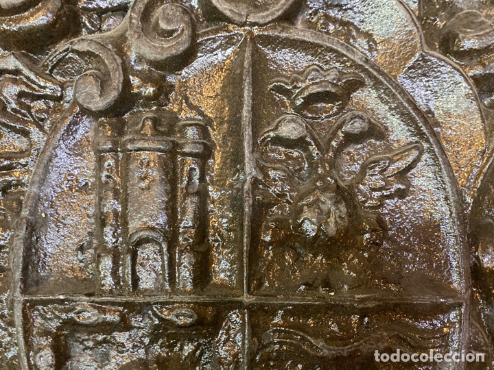 Antig&uuml;edades: ESCUDO HIERRO FUNDIDO - Foto 8
