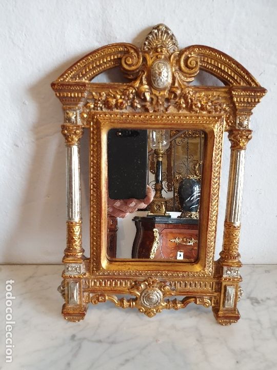 Antig&uuml;edades: ESPEJO 19X29 - Foto 1