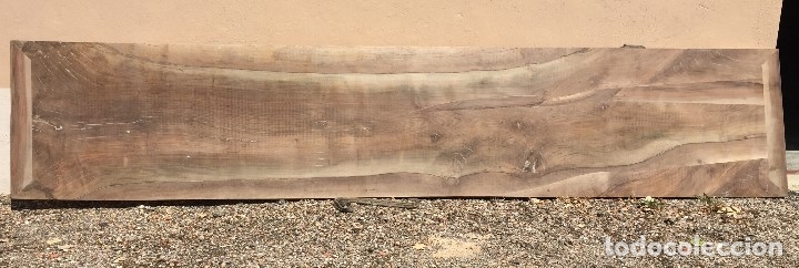 Antig&uuml;edades: Tablero de nogal. - Foto 2