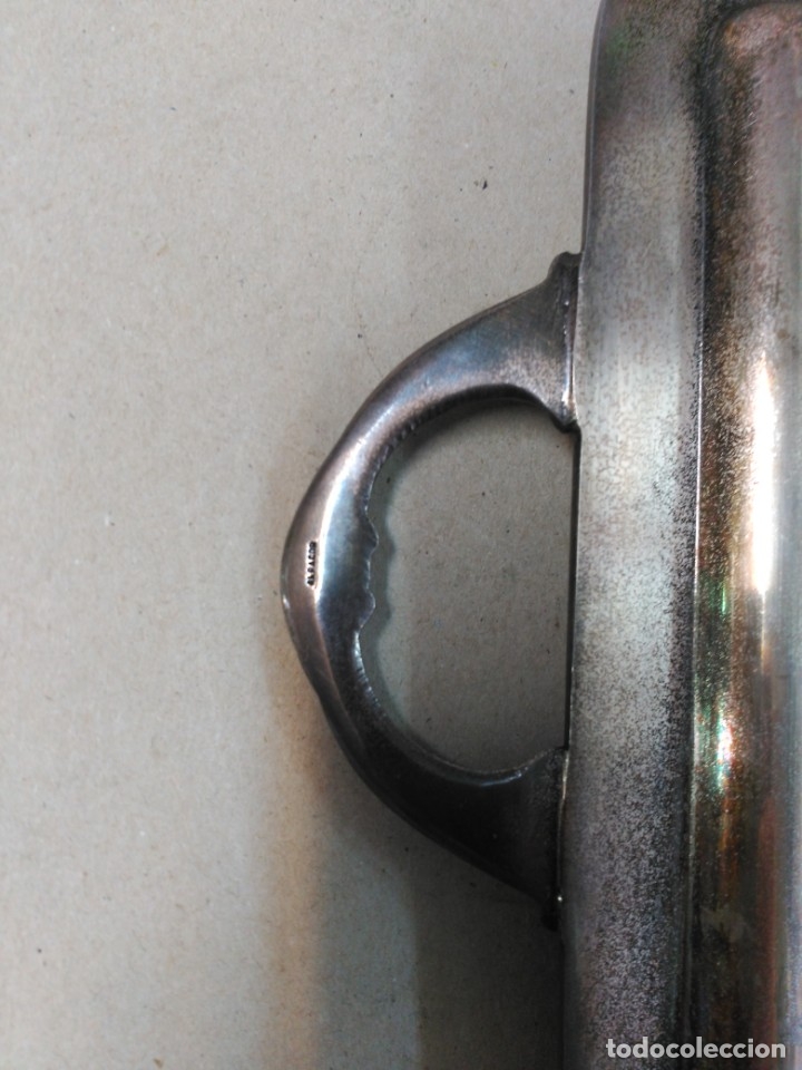 Antig&uuml;edades: BANDEJA DE METAL PLATEADO ALPACOR - Foto 9