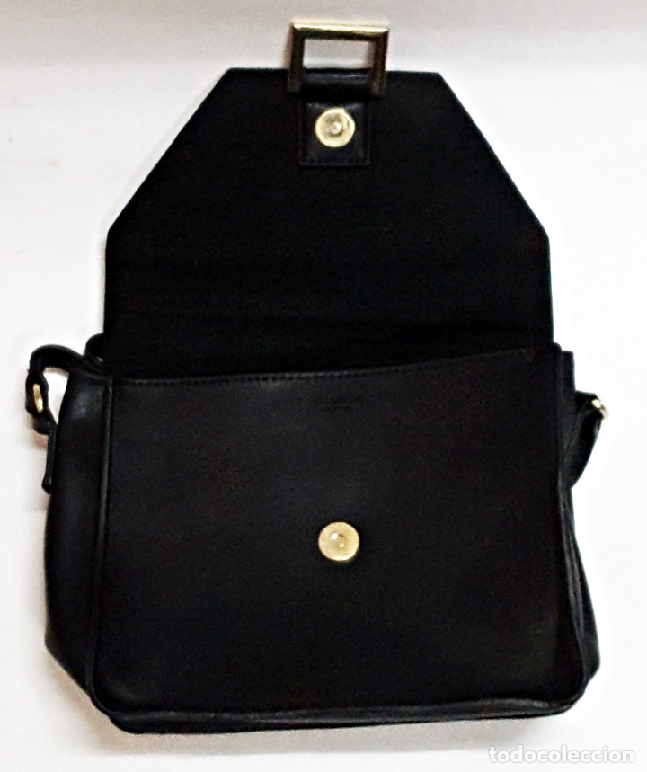 Antig&uuml;edades: Bolso antiguo negro de hombro Pull&not;Bear Since 1991. - Foto 1