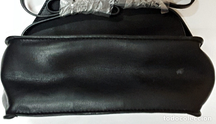 Antig&uuml;edades: Bolso antiguo negro de hombro Pull&not;Bear Since 1991. - Foto 4