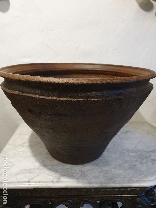 Antig&uuml;edades: ANTIGUO LEBRILLO-CUENCO DE BARRO - Foto 1