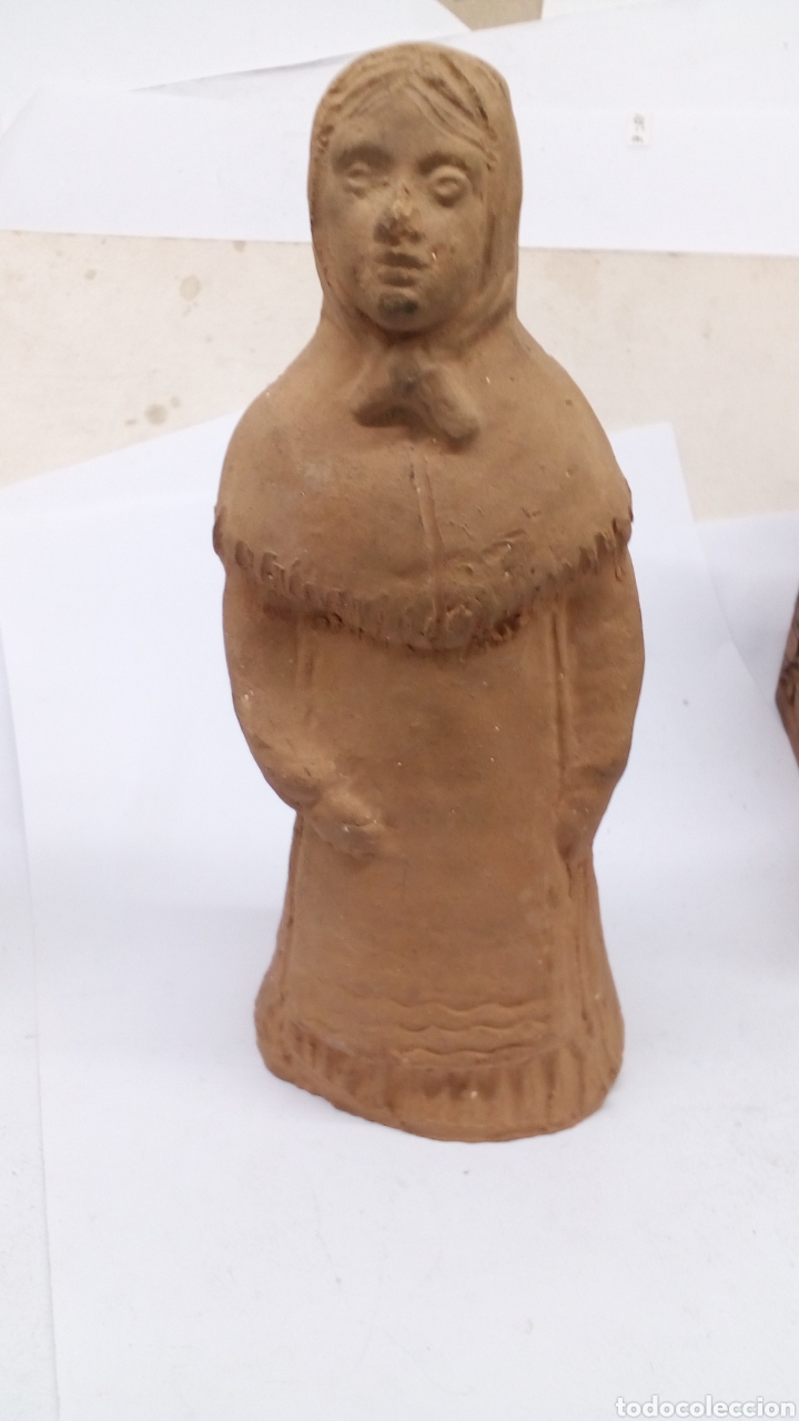 Antig&uuml;edades: Figura de ceramica